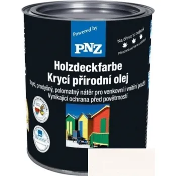 Olej na dřevo PNZ Krycí přírodní olej weiß / bílá 0,75 l