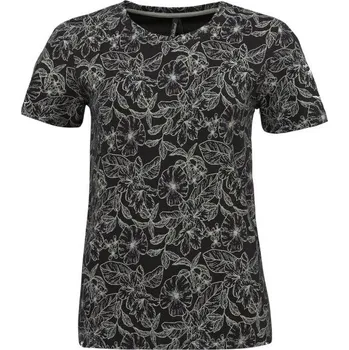 Dámské tričko Dámské tričko Willard FLORINA XL Černá, Bílá