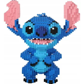 ostatní stavebnice FIGURKA STITCH GIGANT 34 CM STAVEBNICE KONSTRUKCYJNI STITCH 5600 DÍLKŮ 14+ J
