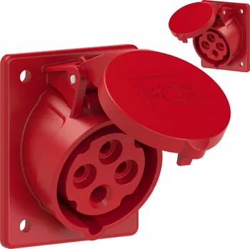 Elektrická zásuvka Elektrická Zásuvka Pce červená