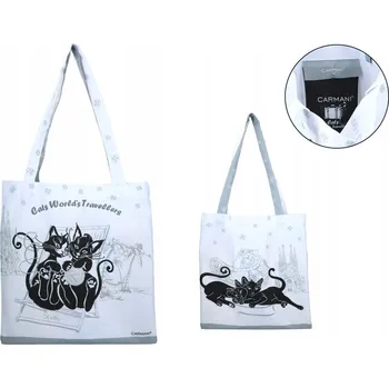 Carmani nákupní taška polyester s potiskem