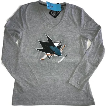 Dámské tričko Dámské tričko Reebok PlayDry SJ Sharks NHL L