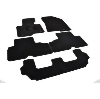 autokoberec Textilní autokoberce Kia Carens, od 05/2013 - 2019, 7 míst, Standard