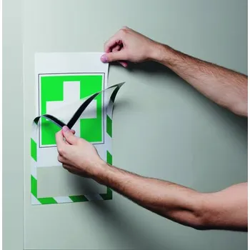 Nástěnný rám Průhledná Kov 4945131 Magnetické 236mm x 4.5mm Durable