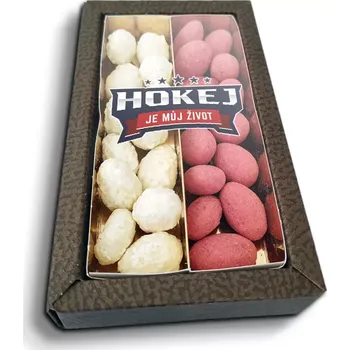 Čokoláda Sablio Mandle v čokoládě Hokej je můj život - 2x 80g