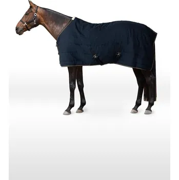 Deka pro koně Stájová deka Horze Glasgow - 100g, 155 cm - Tmavě modrá