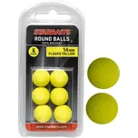 STARBAITS Round Balls 14mm žlutá (plovoucí kulička) 6ks