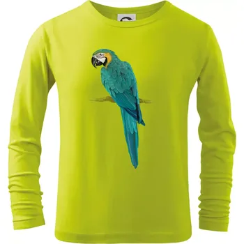 Chlapecké tričko Ara - Triko dětské Long Sleeve - 158 cm/12 let ( Limetková )