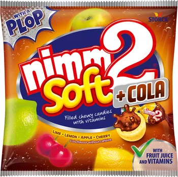 Cukrovinka Výhodná cena nimm2 Smilegummi Fruit + Cola 100 g