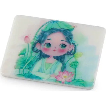 Galanterie Magnetická podložka na jehly a špendlíky, barva 5 zelená pastel sv