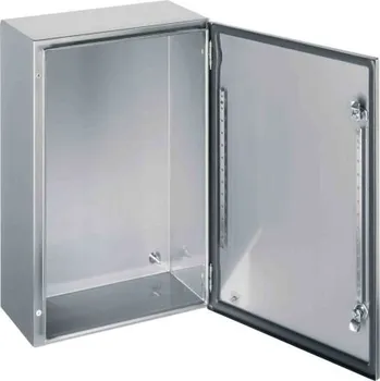 Elektroinstalační krabice Nástěnná krabice, řada: PanelSeT S3X IP66 s prostými dvířky Nerezová ocel 316 Bez nátěru