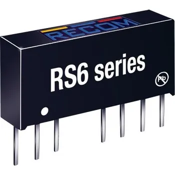 Měnič napětí DC-DC převodník 6W, výstup: 5V dc 1.2A 1.6kV dc, Vin 18 → 36 V DC