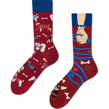 Pánské ponožky Many Mornings Ponožky Walkie Doggie vícebarevné, velikost 39-42