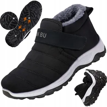 Pánská zimní obuv Módní lehké zateplené pánské boty Sněhule zimní boty protiskluzové vel. 42
