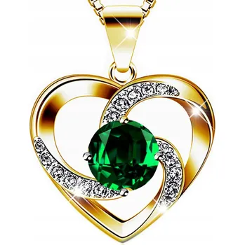 Náhrdelník Pozlacený Náhrdelník Nekonečno Srdce 925 Dárek