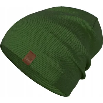 Čepice Zelená khaki Čepice bavlněná PODZIM JARO proužek vel. 52-56