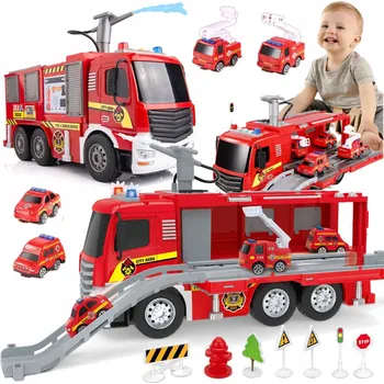 autíčko Hasičské auto AIG Rescue Force, červené