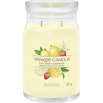 Svíčka Sójová vonná svíčka Iced Berry Lemonade Yankee Candle 1 ks