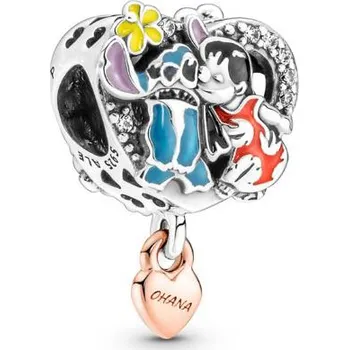 Přívěsek Přívěsek Ohana Lilo a Stitch od Disneyho stříbro 925