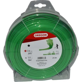 Žací struna zelená hvězda Oregon 2,4 mm x 111 m