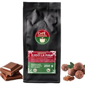Káva Café Montana Mexico Ejido la Piña mletá káva 250 g