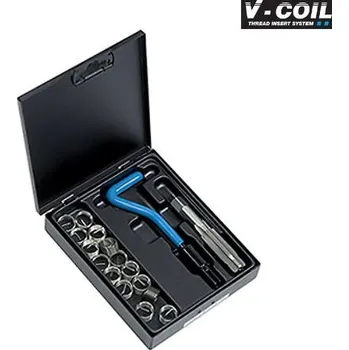 Závitořezný nástroj Sada závitová V-COIL M16 Sada na opravu závitů, vložky V-COIL drátové