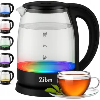 Rychlovarná konvice Rychlovarná konvice Zilan ZLN3956 2200 W 1,8 l průhledná (bezbarvá)