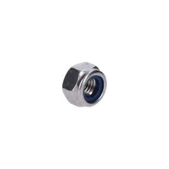 Matice Nerezová matice (M10) šesťhranná, poistná, vysoká s PA vložkou, DIN982/A4 /AISI314 M12