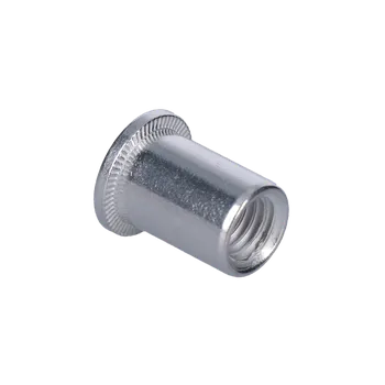 Matice Nýtovací matice hliníková M5/0.5-2.5/ plochá hlava, hladký dřík, VZ L = 13mm Průměr 16/19 M10 13