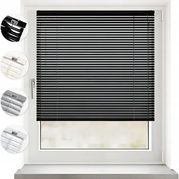 Prostěradlo Hliníková žaluzie - barva: černá, rozměr: 60 cm x 130 cm