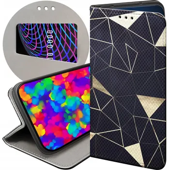 Pouzdro na mobilní telefon Flipové pouzdro Hello Case pro Samsung Galaxy S24 Plus zlaté