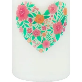 Svíčka Parafínová vonná svíčka Srdíčko Arome 1 ks