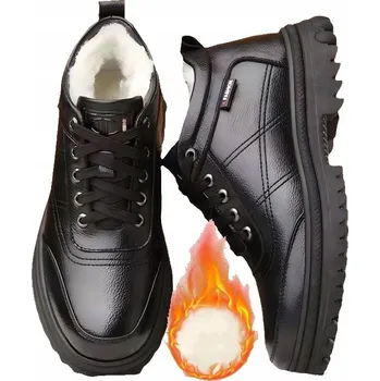 Pracovní obuv UNISEX ZATEPLENÉ SNĚHOVKY PROTISKLUZOVÉ ZIMNÍ SPORTOVNÍ BOTY vel.44