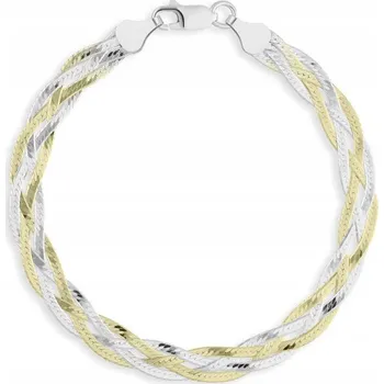 Náramek stříbrný náramek 20 cm