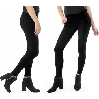 Dámské legíny Dámské legíny BFL černé klasické s vysokým pasem dlouhé