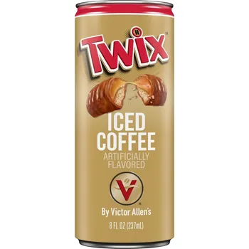 Káva Twix ledová káva s příchutí sušenky, čokolády a karamelu 237 ml