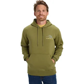 Pánská mikina mikina Quiksilver Light Waves Hoodie - GNG0/Loden Green XL