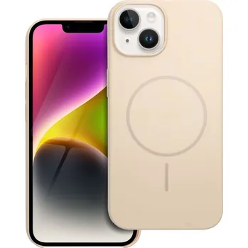 Náhradní kryt pro mobilní telefon Lesklý kryt MagSafe pro iPhone 13 / 14, bílý