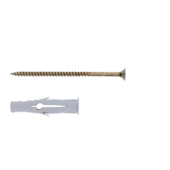 Hmoždinka Hmoždinka rozperná 6x35 s vrutem 3.5x45 se zápustní hlavou PZ2 6x35 6 3,5x60