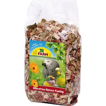 Pro ptáka JR Birds Přírodní stelivo pro ptáky 500 g