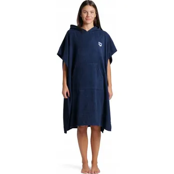 Dámský župan Unisexový bavlněný pončo župan do bazénu s kapucí Arena Cotton L-XL