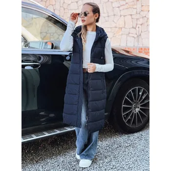 Dámská vesta Dámská prošívaná vesta Dstreet TY5252 Barva: Modrá, Velikost: S