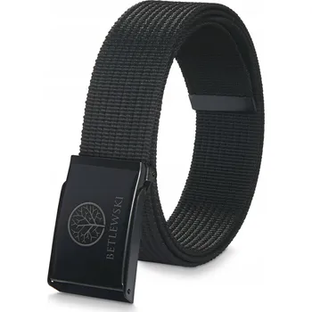 Opasek BETLEWSKI PRC-01_CZ-2 S černý popruhový Pásek