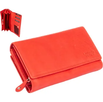 Peněženka Leonardo Verrelli Červená peněženka dámská