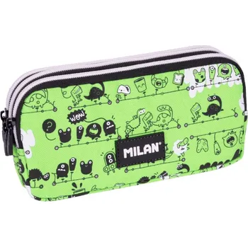 Penál Pouzdro na pera MILAN 3-zipové, série Tandem 2