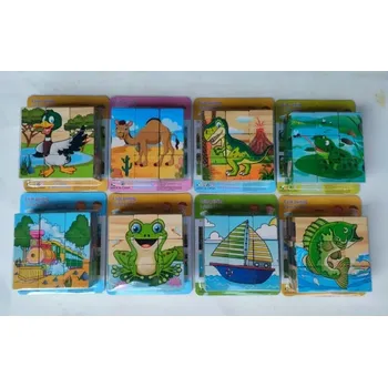 Hračka Wiky kostky obrázkové 10x10 cm