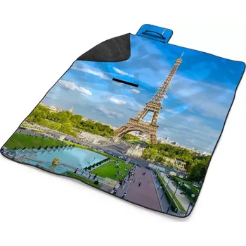 deka Sablio Plážová deka Eiffel Tower 5: 200x140 cm
