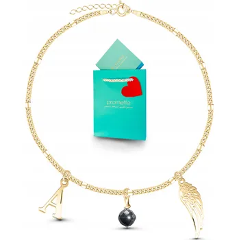 Náramek Černý turmalín náramek stříbrný dámský pozlacený přírodní kámen 925