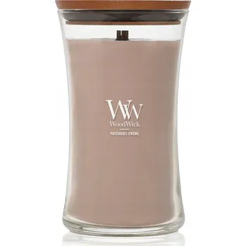 Svíčka Sójová vonná svíčka PATCHOULI CREME Woodwick
