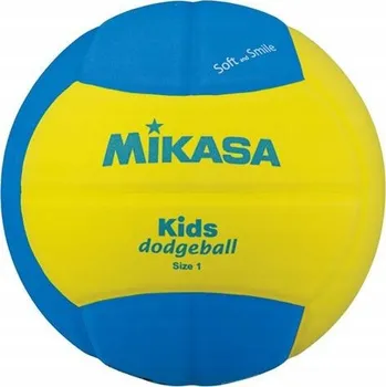 Volejbal VOLEJBALOVÝ MÍČ MIKASA ŽLUTO-MODRÝ SD10-YBL velikost 1